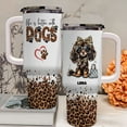 thumbnail image 3 of Personalized Dog Tumbler with Field Spaniel Dog’s Name – Custom Travel Coffee Cup 40oz, Travel Coffee Cup, Gift for Mother's day, Father's day, Christmas lsQg14, 3 of 6