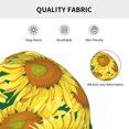 thumbnail image 5 of Logiee Floral Sunflowers Print Unisex Knit Beanie for Men Women Winter Hat,Beanies Skull Caps, 5 of 7