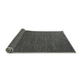 thumbnail image 2 of Ahgly Company Indoor Round Solid Gray Modern Area Rugs, 8' Round, 2 of 4