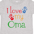 thumbnail image 4 of Inktastic I Love My Oma Grandchild Boys or Girls Toddler T-Shirt, 4 of 5