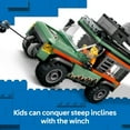 thumbnail image 5 of LEGO City Off-Road 4x4 Mountain Truck Toy - Building Toy Set for Kids, Boys and Girls, Ages 6+ - Gift for Kindergarten Graduation - with Adventurer Minifigure and Accessories - 60447, 5 of 10