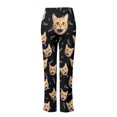 thumbnail image 5 of Pantalones largos de pijamas para el hogar con estampado de animales a la moda para mujer Fridja  alkflakhf32624, 5 of 5