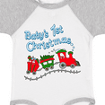 thumbnail image 4 of Inktastic Baby's 1st Christmas Train with Presents and Tree Boys or Girls Baby Bodysuit, 4 of 5
