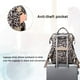 thumbnail image 4 of Mochila Xunteny Leopard para mujer, portátil de 15,6 pulgadas, resistente al agua, 4 of 6