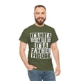 thumbnail image 2 of Dad Bod Hockey T-shirt, Father Figure, Hockey Gift, Heavy Cotton Tee, 2 of 4