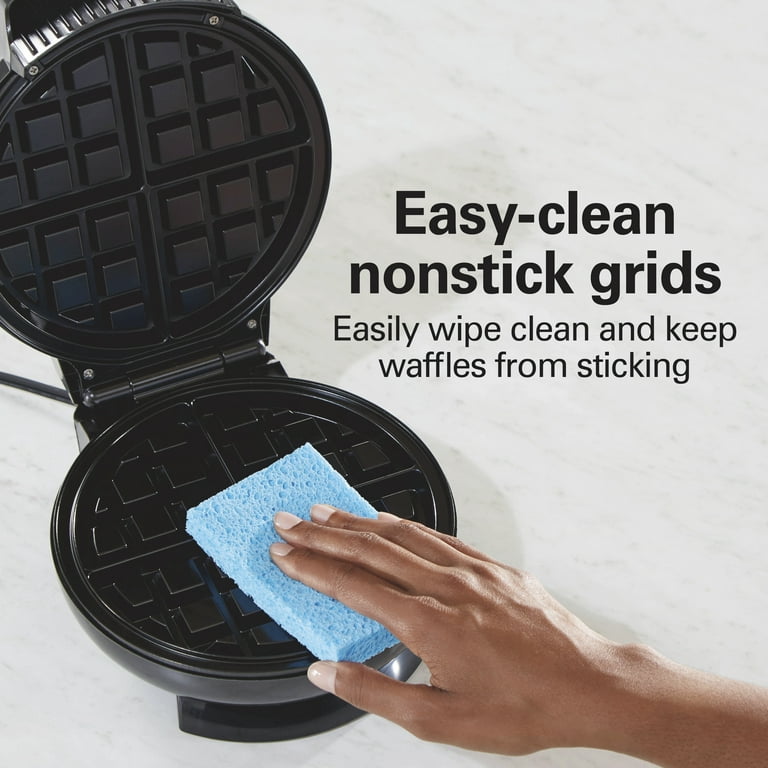 Hamilton Beach Belgian Waffle Maker with Easy to Clean Non-Stick