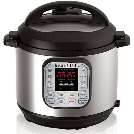 Instant Pot DUO60 6 Qt 7-in-1 Multi-Use Programmable Pressure Cooker, Slow Cooker, Rice Cooker, Steamer, Sauté, Yogurt Maker and