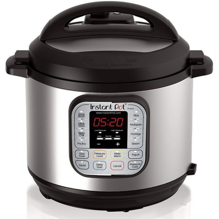 Pressure 60 Tabs - Instant Pot DUO60 6 Qt 7-in-1 Multi-Use Programmable Pressure Cooker, Slow Cooker, Rice Cooker, Steamer, Sauté, Yogurt Maker and Warmer