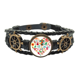 thumbnail image 1 of Sombrero Suger calavera mexicana Flamingo Pulsera marina tejida en cuero, 1 of 4