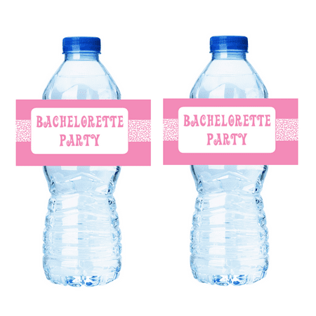 Bachelorette Party Decorations 15ct Water Bottle Label Stickers