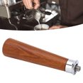 thumbnail image 4 of Portafiltre Poignée en Bois, Poignée Confortable Fond Plat Filetage M10 Sans Bavure Pièce de Rechange pour Machine à Café, 4 of 7