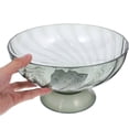 thumbnail image 4 of OULII Bols de Rangement pour Fruits en Plastique, Égouttage, Design Piédestal, Déco de Table à Manger, 1 Pcs, 4 of 8