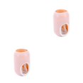 thumbnail image 4 of Yuarrent Exprimidor automático de de dientes, dispensador de manos libres montado en la pared, estante de de para baño, baño, rosa Rosado 2piezas Yuarrent CBP137785, 4 of 6