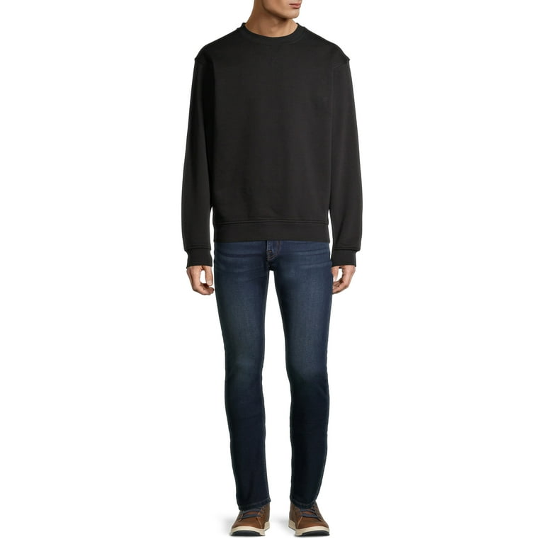George Men s and Big Men s Long Sleeve Crew Sweatshirt up to Size 5XL Walmart