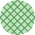 thumbnail image 1 of Ahgly Company Indoor Round Patterned Mint Green Area Rugs, 8' Round, 1 of 6