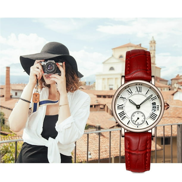 Reloj de señora, reloj de pulsera analógico Sanda para mujer, reloj de cuarzo, tecnología innovadora
