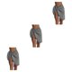 thumbnail image 4 of Sonducket Poliéster Señoras Elegante Flexible Bohemio Romántico Verano Al aire libre Playa Faldas Ropa de playa Ropa Gris Type1 NO1, 4 of 6