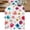White, variant on Colorful Flowers Table Runner, Spring Watercolor Floral Plant Washable Cotton Linen Table Runners 36 Inches Long, Dresser Scarf Runner for Nightstand/End Tables/Round Tables 13''x36''