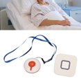 thumbnail image 3 of Caregiver Pager, Call Button Call Bell Medical Alert System with 2 Waterproof Transmitters, 3 Plugin Receivers for Seniors, Patients, and Elderly At Home, 3 of 7