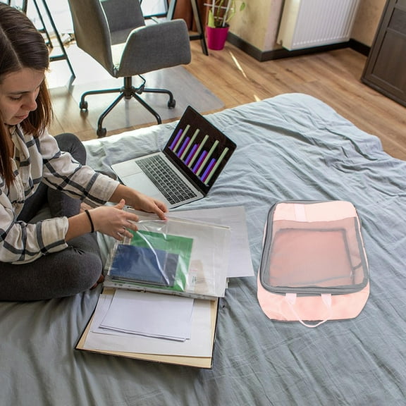 Tineasur 3Pcs Travel Packing Cubes Set Clothes Shoes Toiletries Storage Organizer Bags