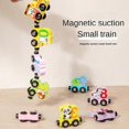 thumbnail image 2 of Magnetic Wooden Numbers Train Toys Set for Kids,Magnetic Number Alphabet Toys, 2 of 5