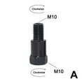 thumbnail image 4 of Motorcycle Mirror Adapters for Rearview Mirrors, Universal Fit for M10 10MM and M8 8MM Mirror Stems, Enhances Riding Safety, 4 of 6