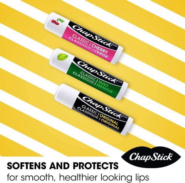 Chapstick Classic Lip Balm, Mint Flavour, 4G, 2 Pack