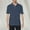 Navy #02, variant on TQWQT Mens Brown Polo Shirts Short Sleeve Polo Shirts Summer Button Down Collared Classic T Shirts Casual Loose Basic Tees 3XL