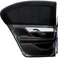 thumbnail image 1 of Baby Car Sun Shade, 2 Pieces Car Sun Sock, Block UV Rays, Rear Car Sun Protection for Children and Pets (Black) (L), 1 of 5