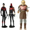 Toys DC Multiverse Red Hood and Nightwing 7" Action Figure Multipack + The Black Series The Armorer Toy 6-Inch Scale The Mandalorian Collectible Action Figure, Pack of 2