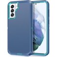 thumbnail image 1 of GHSDFBB for Galaxy S21 5G Case Shockproof Dust/Drop Proof 3-Layer Full Body Protection [Without Screen Protector] Rugged Heavy Duty Durable Cover Case for Samsung Galaxy S21 5G 6.2 2021, Blue, 1 of 6