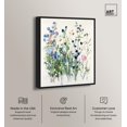 thumbnail image 2 of Wildflower Meadow Canvas Print Floral Art by Art Remedy, Black Frame, 30 x 36, 2 of 6