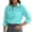 Mint Green, variant on Womens Loose Long Sleeve Shirt Fashionable Elegant Top for Daily Casual Wear Lightweight Flowy Blouse Spring Fall, Yellow, S