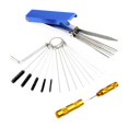 thumbnail image 1 of kusrkot Guitar Bridge Saddle Nut files Set Saw Rods Slot Filing Set for Ukulele Bass, 1 of 9