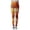 Brown, variant on Womens Halloween Leggings Plaid Print Elastic Waist Slim Fit Full Length Lifter Stretch Pants Pull On Everyday Trick Or Treat Casual Bottoms