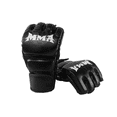 thumbnail image 1 of Guantes De Entrenamiento De Boxeo Medio Dedo Negro, 1 of 5
