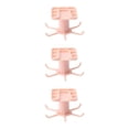 thumbnail image 3 of maskred 1/2/3/5 1111Fourone Rotating Hanging Holder Rotatable Hanger for Spoon Multifunctional Kitchen Hanging Holder Pink 3PCS, 3 of 6