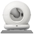 thumbnail image 3 of Smart Automatic Cat Litter Box, UVC Light & Gel Dual Purification Self-Cleaning Litter Box, APP Control Health Monitoring, 72L Large Capacity Safety Protection Kitty Toilet for Cats, 3 of 8