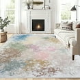 thumbnail image 2 of 6.5'x10' room carpet non-slip carpet runners area rug soft fluffy area rug high traffic area rug, 2 of 10