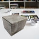 thumbnail image 5 of Caja para baraja de cartas, caja para guardar cartas, caja para juegos de baraja de cartas de piel sintética con Blanco Gris, 5 of 8