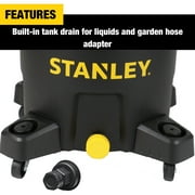 Stanley 10 Gallon 6HP Portable Poly Wet/Dry Vacuum SL18701P-10A