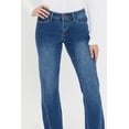 thumbnail image 6 of Royalty For Me Women's Curve Seam Flare Jeans, 6 of 19