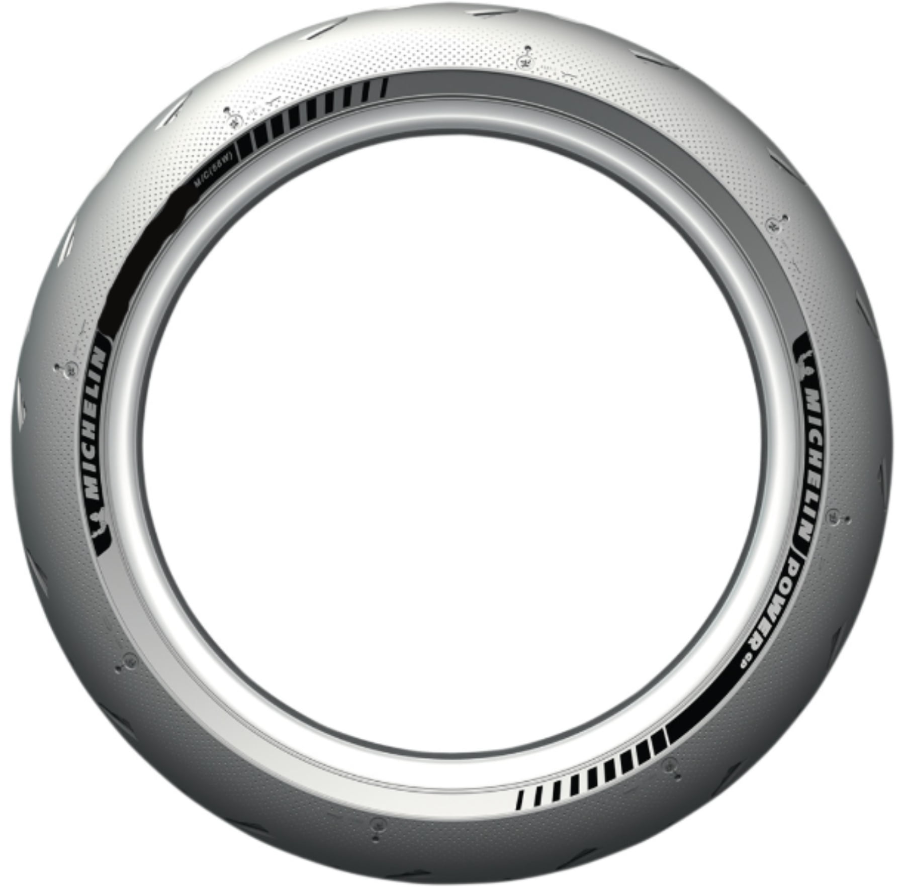 Michelin Power GP Front Tire 120/70ZR17 (47625) - Walmart.com