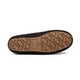 thumbnail image 3 of Women's Moccasin Faux Fur Suede Slippers Comfort Slip On House Slippers for Women Winter Warm Shoes Auzy-02 Brown Size 8, 3 of 5
