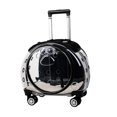 thumbnail image 1 of Portador de mascotas portátil Mochila de salida Trolley Case Travel Puppy C-claro Zulema Caja de la carretilla, 1 of 8