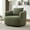 Green, variant on Jopath Swivel Accent Chair,360° Upholstered Swivel Barrel Chair with a Throw Pillow for Living Room,Bedroom, Office and Hotel,Gray