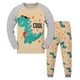 thumbnail image 2 of Conjunto de pijama largo para niños pequeños, ropa de dormir de dinosaurio xuanjing  unisex, 2 of 2