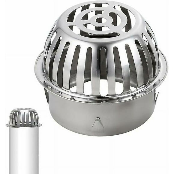 (diameter : 110mm304 Stainless Steel Gutter Leaf Guard - Gutter Guard - Leaf Catch Filter For Roof Pipes, Leaves, Moss