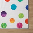thumbnail image 5 of Eric Carle Washable Polka Dot Graphic Children's Area Rug, 4' x 6', 5 of 5