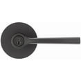 thumbnail image 7 of Kwikset 740Lslrdt-S Lisbon Single Cylinder Keyed Entry Door Lever Set - Black, 7 of 7